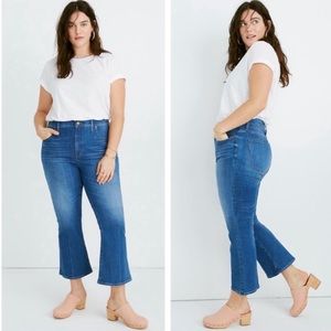 NWT Madewell Cali Demi-Boot Jeans (Plus Size 37)